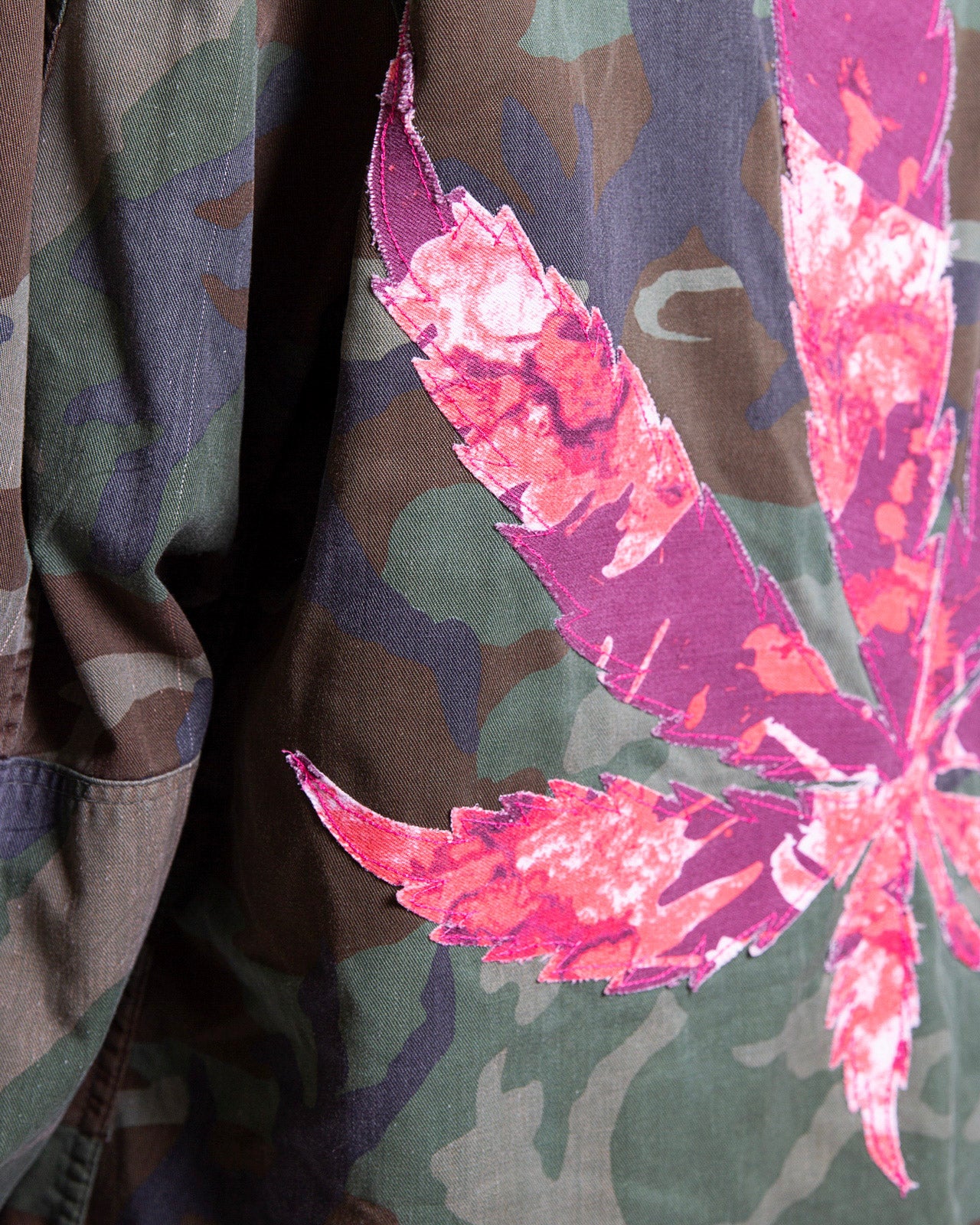 CHERRY GORILLA Oversized Military Shirt