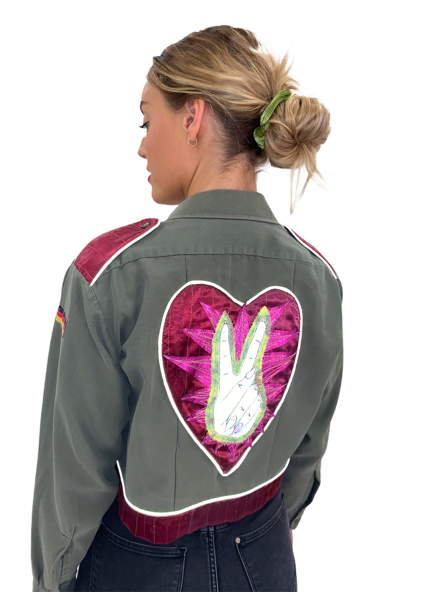 PEACE & LOVE YOUSE JACKET