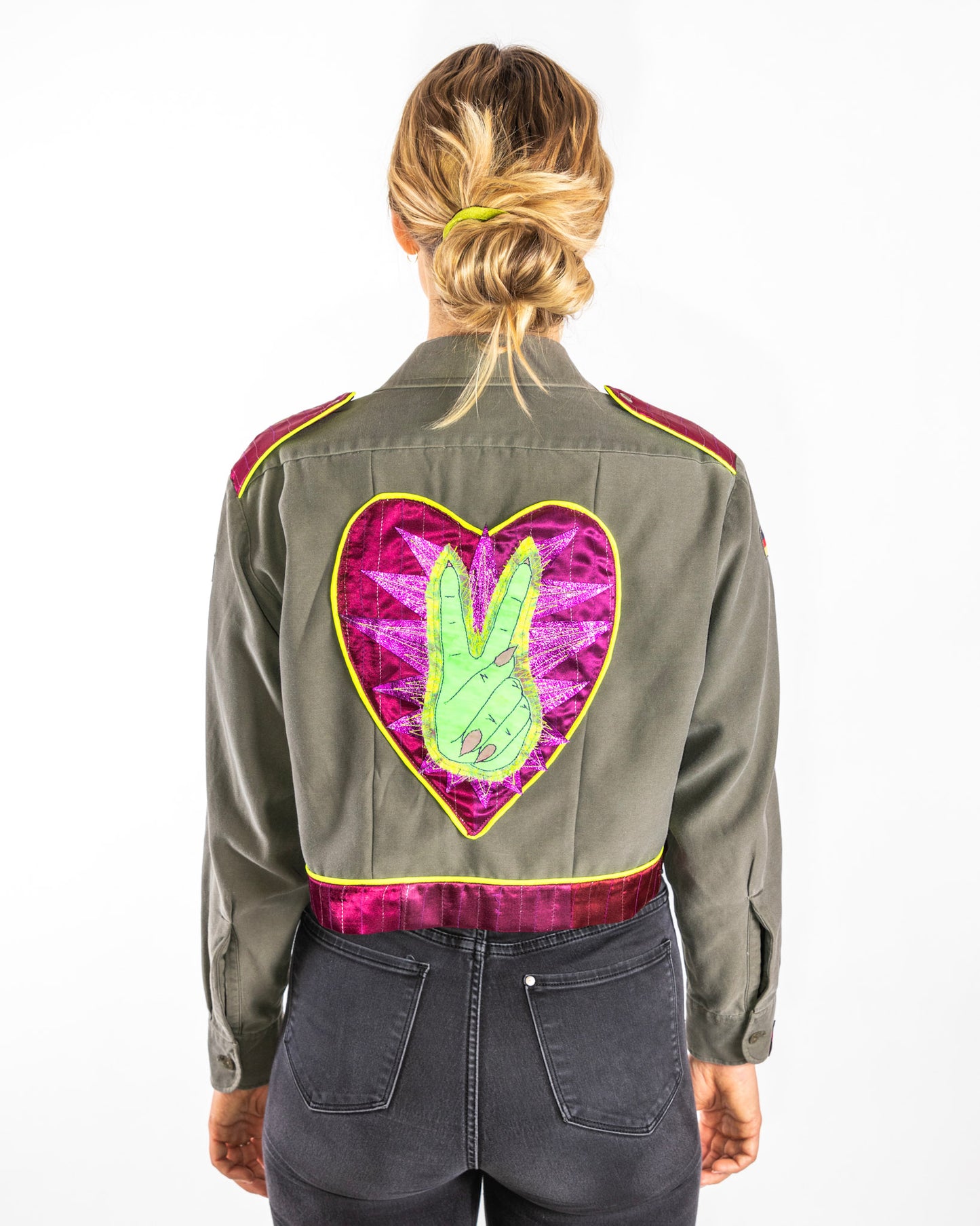 PEACE & LOVE YOUSE JACKET