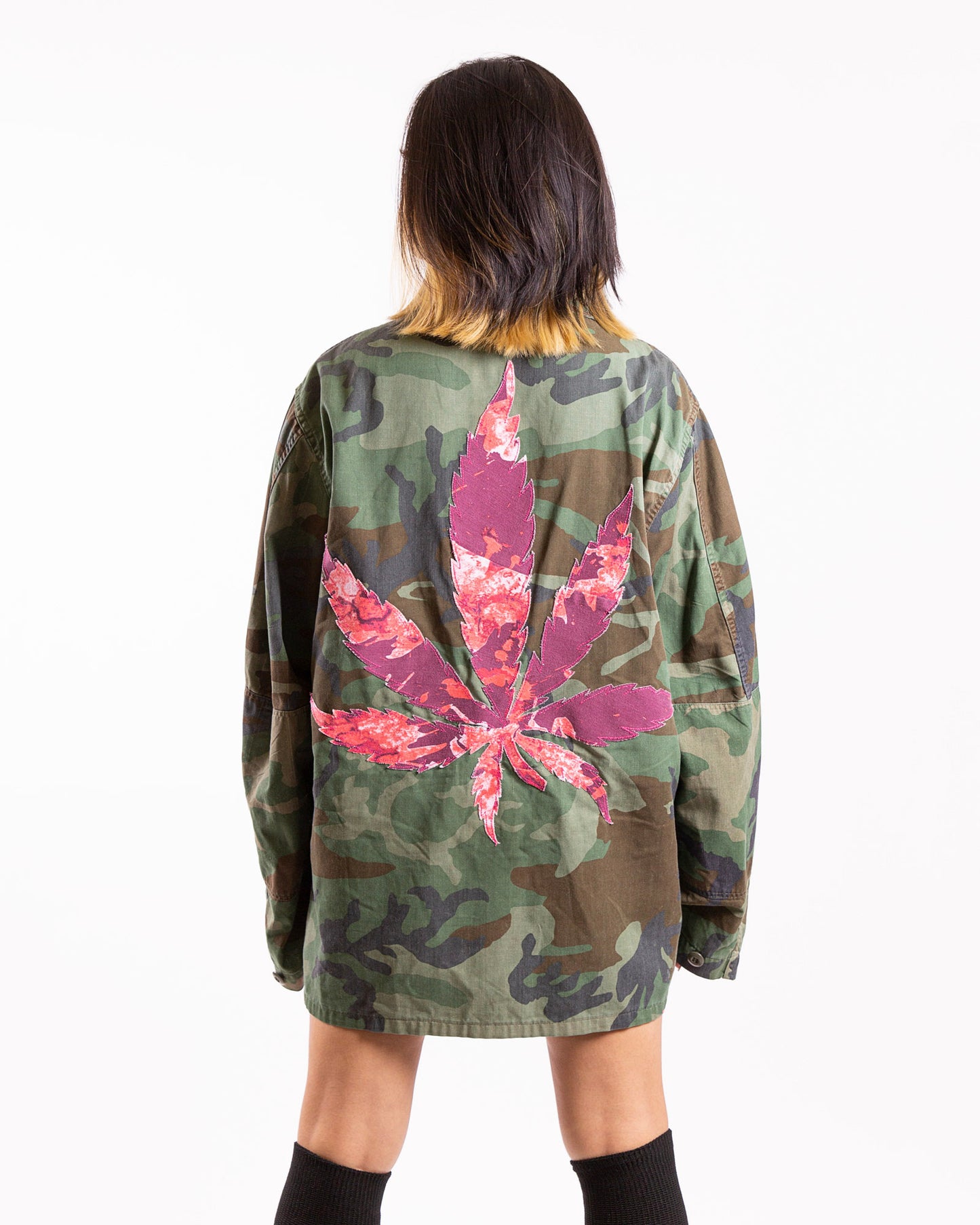 CHERRY GORILLA Oversized Military Shirt